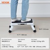 image:imageVEVOR 1Step 330lbs Capacity Folding Steel Step Ladder Adjustable Height NonSlip Sturdy Step Stool for Adults Toddlers Offices RVs Bathrooms Bedrooms1Step