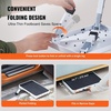 image:imageVEVOR 1Step 330lbs Capacity Folding Steel Step Ladder Adjustable Height NonSlip Sturdy Step Stool for Adults Toddlers Offices RVs Bathrooms Bedrooms1Step