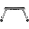 image:imageVEVOR 1Step 330lbs Capacity Folding Steel Step Ladder Adjustable Height NonSlip Sturdy Step Stool for Adults Toddlers Offices RVs Bathrooms Bedrooms1Step