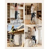 image:imageVEVOR 1Step 330lbs Capacity Folding Steel Step Ladder Adjustable Height NonSlip Sturdy Step Stool for Adults Toddlers Offices RVs Bathrooms Bedrooms3Step