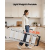 image:imageVEVOR 1Step 330lbs Capacity Folding Steel Step Ladder Adjustable Height NonSlip Sturdy Step Stool for Adults Toddlers Offices RVs Bathrooms Bedrooms5Step