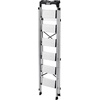 image:imageVEVOR 1Step 330lbs Capacity Folding Steel Step Ladder Adjustable Height NonSlip Sturdy Step Stool for Adults Toddlers Offices RVs Bathrooms Bedrooms6Step