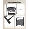 image:imageVEVOR 3 Step Ladder Folding Step Stool with Wide AntiSlip Pedal and Comfort Handgrip Lightweight 600 lbs Capacity Portable Steel Ladder MultiUse for Kitchen Home Household and Office Black183x205x303in465x520x770mmExpanded
