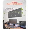 image:imageVEVOR 4 PCS Acoustic Panels 2 inch Thick 236 x 118 inch Fiberglass Sound Absorbing Panels Selfadhesive Soundproof Wall Boards for Studios Office Home TheaterMeeting Room GrayGray