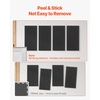 image:imageVEVOR 4 PCS Acoustic Panels 2 inch Thick 236 x 118 inch Fiberglass Sound Absorbing Panels Selfadhesive Soundproof Wall Boards for Studios Office Home TheaterMeeting Room GrayBlack