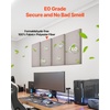 image:imageVEVOR 4 PCS Acoustic Panels 2 inch Thick 236 x 118 inch Fiberglass Sound Absorbing Panels Selfadhesive Soundproof Wall Boards for Studios Office Home TheaterMeeting Room GrayCamel