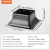 image:imageVEVOR 4x4 Post Base 10 Pack 3636 Inner Dimension Heavy Duty PowderCoated Steel Anchor Bracket for Standard Wood Post Deck Porch Handrail amp Railing Support4 pc
