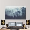 image:imageVEVOR 5 Pack Acoustic Panels with Self Adhesive 472 x 236 x 04 inch Sound Proof Foam Panels Polyester Fiber Soundproof Wall Panels High Density for Home Studio Office Theater CamelArt  Forest