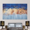 image:imageVEVOR 5 Pack Acoustic Panels with Self Adhesive 472 x 236 x 04 inch Sound Proof Foam Panels Polyester Fiber Soundproof Wall Panels High Density for Home Studio Office Theater CamelArt  Oil Painting
