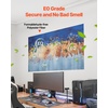 image:imageVEVOR 5 Pack Acoustic Panels with Self Adhesive 472 x 236 x 04 inch Sound Proof Foam Panels Polyester Fiber Soundproof Wall Panels High Density for Home Studio Office Theater CamelArt  Oil Painting
