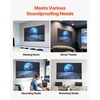 image:imageVEVOR 5 Pack Acoustic Panels with Self Adhesive 472 x 236 x 04 inch Sound Proof Foam Panels Polyester Fiber Soundproof Wall Panels High Density for Home Studio Office Theater CamelArt  Earth