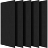 image:imageVEVOR 5 Pack Acoustic Panels with Self Adhesive 472 x 236 x 04 inch Sound Proof Foam Panels Polyester Fiber Soundproof Wall Panels High Density for Home Studio Office Theater CamelBlack  Stripes
