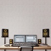 image:imageVEVOR 5 Pack Acoustic Panels with Self Adhesive 472 x 236 x 04 inch Sound Proof Foam Panels Polyester Fiber Soundproof Wall Panels High Density for Home Studio Office Theater CamelCamel  Striped