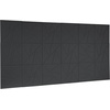 image:imageVEVOR 5 Pack Acoustic Panels with Self Adhesive 472 x 236 x 04 inch Sound Proof Foam Panels Polyester Fiber Soundproof Wall Panels High Density for Home Studio Office Theater CamelBlack  Diamond Pattern