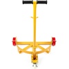 image:imageVEVOR 55 Gallon Drum Dolly 1200 Pounds Capacity Oil Drum Cart with 3 SmoothRolling Wheels and LaborSaving Handle Heavy Duty Q235 Steel Barrel Drum Dollies for Garages Warehouse Workshop