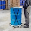 image:imageVEVOR 55 Gallon Heavy Duty Drum Dolly 1000lbs Load Capacity Barrel Dolly Cart Drum Caddy Non Tipping Hand Truck Capacity Dollies with Steel Frame 4 Swivel Casters Wheel for Warehouse Drum Handling5 Swivel