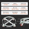 image:imageVEVOR 55 Gallon Heavy Duty Drum Dolly 1250lbs Load Capacity Barrel Dolly Cart Drum Caddy Non Tipping Hand Truck Capacity Dollies with Steel Frame 5 Swivel Casters Wheel for Warehouse Drum Handling4 Swivel