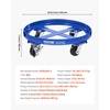 image:imageVEVOR 55 Gallon Heavy Duty Drum Dolly 1250lbs Load Capacity Barrel Dolly Cart Drum Caddy Non Tipping Hand Truck Capacity Dollies with Steel Frame 5 Swivel Casters Wheel for Warehouse Drum Handling4 SwivelBlue