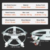 image:imageVEVOR 55 Gallon Heavy Duty Drum Dolly 1250lbs Load Capacity Barrel Dolly Cart Drum Caddy Non Tipping Hand Truck Capacity Dollies with Steel Frame 5 Swivel Casters Wheel for Warehouse Drum Handling5 Swivel
