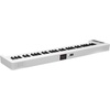 image:imageVEVOR 61 Folding Keyboard Bluetooth amp MIDI Portable Electronic Digital Foldable Piano with Sustain Pedal Touch Sensitive Lighted Keys Bag Rechargeable for Beginners Teens Adults White61 Key White  with Lighted Keys