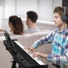 image:imageVEVOR 61 Folding Keyboard Bluetooth amp MIDI Portable Electronic Digital Foldable Piano with Sustain Pedal Touch Sensitive Lighted Keys Bag Rechargeable for Beginners Teens Adults White88 Key Black  with Stand