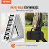 image:imageVEVOR 61 Folding Keyboard Bluetooth amp MIDI Portable Electronic Digital Foldable Piano with Sustain Pedal Touch Sensitive Lighted Keys Bag Rechargeable for Beginners Teens Adults White61 Key White  with Lighted Keys