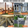 image:imageVEVOR 6x6 Post Base 2 Pcs Inner Size 59x555 inch  150x141 mm Post Brackets Heavy Duty Carbon Steel Decking Posts Wood Posts Brackets for Pavilion Deck Railing Support Deck Base Plate Black6x6 4pc