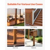 image:imageVEVOR 6x6 Post Base 2 Pcs Inner Size 59x555 inch  150x141 mm Post Brackets Heavy Duty Carbon Steel Decking Posts Wood Posts Brackets for Pavilion Deck Railing Support Deck Base Plate Black8x8 2pc