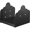 image:imageVEVOR 6x6 Post Base 2 Pcs Inner Size 59x555 inch  150x141 mm Post Brackets Heavy Duty Carbon Steel Decking Posts Wood Posts Brackets for Pavilion Deck Railing Support Deck Base Plate Black8x8 2pc