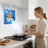 image:imageVEVOR 8 Inch Exhaust Fan 576 CFM High Velocity Wall Mount Vent Fan with OnOff Control Low Consumption Portable Ventilation Extractor for AtticGarageBasementWorkshopKitchen Chicken CoopBlack748 x 748 x 551 in