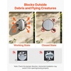 image:imageVEVOR 8 Inch Exhaust Fan 576 CFM High Velocity Wall Mount Vent Fan with OnOff Control Low Consumption Portable Ventilation Extractor for AtticGarageBasementWorkshopKitchen Chicken CoopBlack1181 x 1181 x 630 in