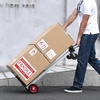image:imageVEVOR Aluminum Folding Hand Truck 2 in 1 Design 400 lbs Capacity Heavy Duty Industrial Collapsible cart Dolly Cart with Rubber Wheels for Transport and Moving in Warehouse Supermarket Garden400 lbs