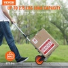 image:imageVEVOR Aluminum Truck 2 in 1 800 lbs Load Capacity Heavy Duty Industrial Convertible Folding Hand Truck and Dolly Utility Cart Converts from Hand Truck to Platform Cart with Rubber Wheels275 lbs