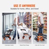 image:imageVEVOR Aluminum Truck 2 in 1 800 lbs Load Capacity Heavy Duty Industrial Convertible Folding Hand Truck and Dolly Utility Cart Converts from Hand Truck to Platform Cart with Rubber Wheels309 lbs
