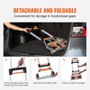 image:imageVEVOR Aluminum Truck 2 in 1 800 lbs Load Capacity Heavy Duty Industrial Convertible Folding Hand Truck and Dolly Utility Cart Converts from Hand Truck to Platform Cart with Rubber Wheels309 lbs