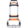 image:imageVEVOR Aluminum Truck 2 in 1 800 lbs Load Capacity Heavy Duty Industrial Convertible Folding Hand Truck and Dolly Utility Cart Converts from Hand Truck to Platform Cart with Rubber Wheels309 lbs