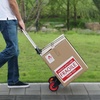 image:imageVEVOR Aluminum Truck 2 in 1 800 lbs Load Capacity Heavy Duty Industrial Convertible Folding Hand Truck and Dolly Utility Cart Converts from Hand Truck to Platform Cart with Rubber Wheels176 lbs