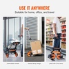 image:imageVEVOR Aluminum Truck 2 in 1 800 lbs Load Capacity Heavy Duty Industrial Convertible Folding Hand Truck and Dolly Utility Cart Converts from Hand Truck to Platform Cart with Rubber Wheels275 lbs