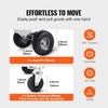 image:imageVEVOR Aluminum Truck 2 in 1 800 lbs Load Capacity Heavy Duty Industrial Convertible Folding Hand Truck and Dolly Utility Cart Converts from Hand Truck to Platform Cart with Rubber Wheels800 lbs