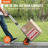 image:imageVEVOR Aluminum Truck 2 in 1 800 lbs Load Capacity Heavy Duty Industrial Convertible Folding Hand Truck and Dolly Utility Cart Converts from Hand Truck to Platform Cart with Rubber Wheels309 lbs