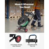image:imageVEVOR Banding Strapping Cart Fit for PETPPPolyester Strapping Coils with 8 inches Core Size Heavy Duty Strapping Dispenser Equipped with Upgrade Brake System Builtin Spacious Tray for ToolsNEW8 Core