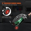 image:imageVEVOR Banding Strapping Cart Fit for PETPPPolyester Strapping Coils with 8 inches Core Size Heavy Duty Strapping Dispenser Equipped with Upgrade Brake System Builtin Spacious Tray for Tools8 or 16 Core