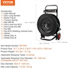 image:imageVEVOR Banding Strapping Cart Fit for PETPPPolyester Strapping Coils with 8 inches Core Size Heavy Duty Strapping Dispenser Equipped with Upgrade Brake System Builtin Spacious Tray for Tools8 or 16 Core