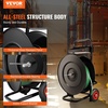 image:imageVEVOR Banding Strapping Cart Fit for PETPPPolyester Strapping Coils with 8 inches Core Size Heavy Duty Strapping Dispenser Equipped with Upgrade Brake System Builtin Spacious Tray for Tools8 or 16 Core