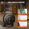 image:imageVEVOR Banding Strapping Cart Fit for PETPPPolyester Strapping Coils with 8 inches Core Size Heavy Duty Strapping Dispenser Equipped with Upgrade Brake System Builtin Spacious Tray for Tools8 or 16 Core