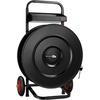 image:imageVEVOR Banding Strapping Cart Fit for PETPPPolyester Strapping Coils with 8 inches Core Size Heavy Duty Strapping Dispenser Equipped with Upgrade Brake System Builtin Spacious Tray for Tools8 or 16 Core