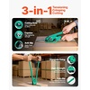 image:imageVEVOR Banding Strapping Kit Heavy Duty Banding Sealer Tool with 1500 ft PET Band 450 Metal Seals 150 Corner Protectors amp Gloves Plastic Pallet Packaging Strapping Kit for WarehouseShippingMovingPET 58x1500 6PC Set