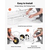 image:imageVEVOR Beach Fishing Cart 200 lbs Load Capacity Fish and Marine Cart with Two 11 Big Wheels Rubber Balloon Tires for Sand HeavyDuty Steel Pier Wagon Trolley with 7 Rod Holders for Fishing Picnic2 11 Rubber Tires  200 lbs