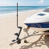 image:imageVEVOR Boat Trailer Steps 3Step HeavyDuty Boat Trailer Steps with Handle NonSlip Surface 3 Mounting Angle Options Carbon Steel Ladder Suitable for 3 x 33 x 54 x 4 Frame Bottom Mounting3Step Side Mount
