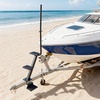 image:imageVEVOR Boat Trailer Steps 3Step HeavyDuty Boat Trailer Steps with Handle NonSlip Surface 3 Mounting Angle Options Carbon Steel Ladder Suitable for 3 x 33 x 54 x 4 Frame Bottom Mounting3Step Bottom Mount